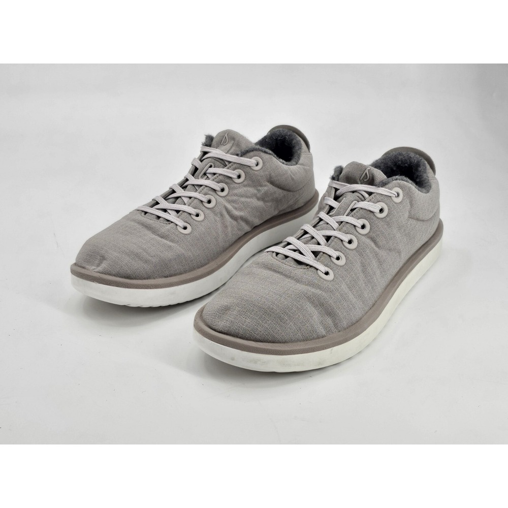 Allbirds Canvas WP Gray White Comfort Running Shoes Sneaker Men'a Size 11